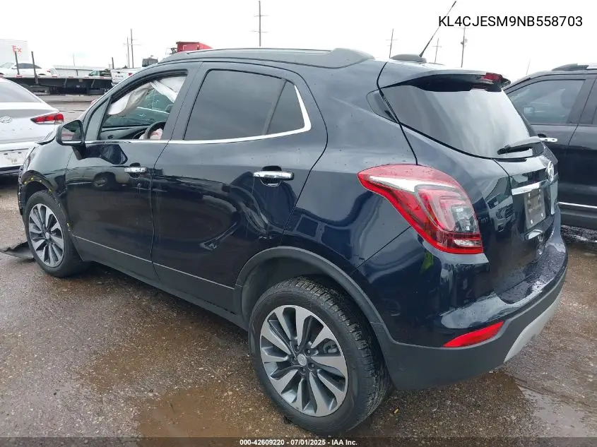 2022 Buick Encore Awd Preferred VIN: KL4CJESM9NB558703 Lot: 42609220