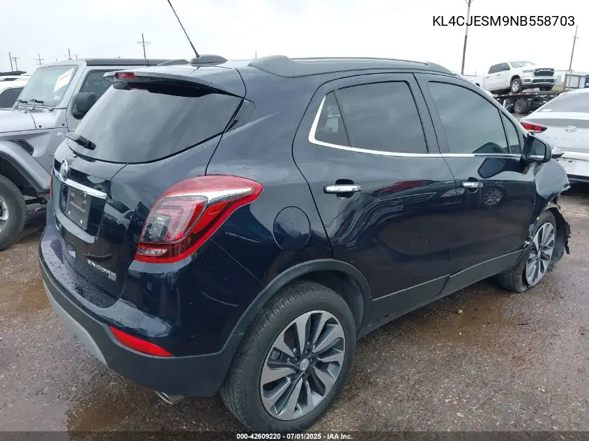 2022 Buick Encore Awd Preferred VIN: KL4CJESM9NB558703 Lot: 42609220