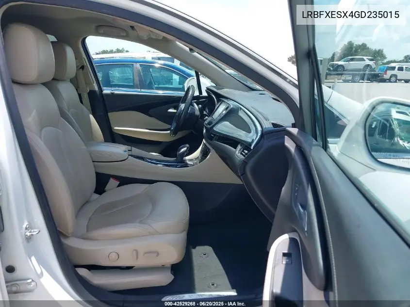 2016 Buick Envision Premium I VIN: LRBFXESX4GD235015 Lot: 42529268