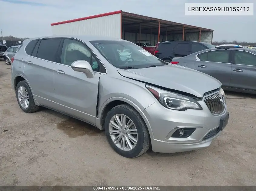 2017 Buick Envision Preferred VIN: LRBFXASA9HD159412 Lot: 41745987