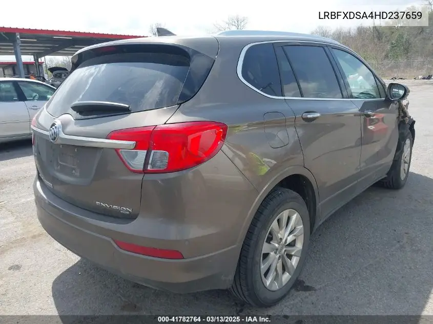 2017 Buick Envision Essence VIN: LRBFXDSA4HD237659 Lot: 41782764