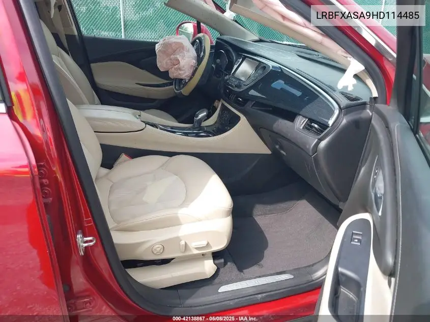 2017 Buick Envision Preferred VIN: LRBFXASA9HD114485 Lot: 42138867