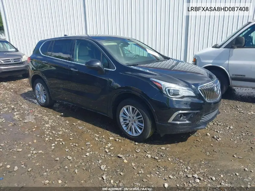 2017 Buick Envision Preferred VIN: LRBFXASA8HD087408 Lot: 42229829