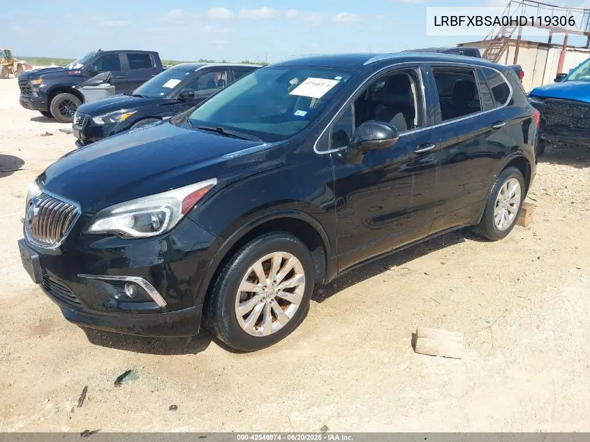 2017 Buick Envision Essence VIN: LRBFXBSA0HD119306 Lot: 42546974