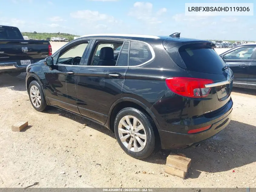 2017 Buick Envision Essence VIN: LRBFXBSA0HD119306 Lot: 42546974