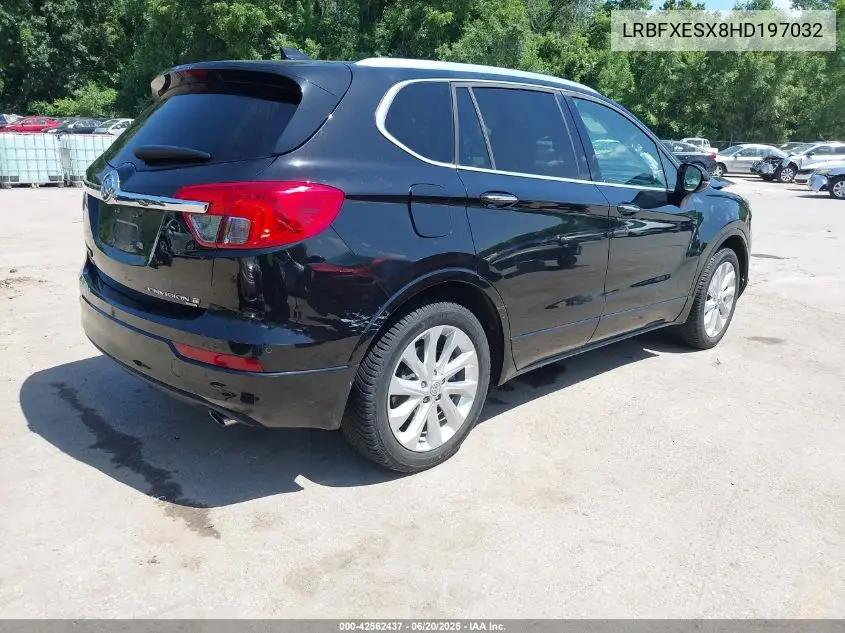 2017 Buick Envision Premium I VIN: LRBFXESX8HD197032 Lot: 42562437