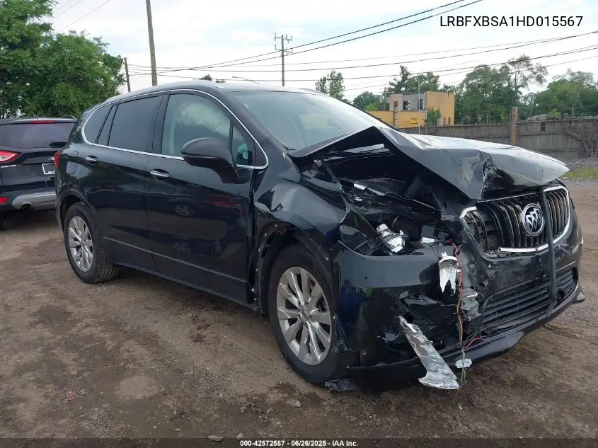 2017 Buick Envision Essence VIN: LRBFXBSA1HD015567 Lot: 42572587