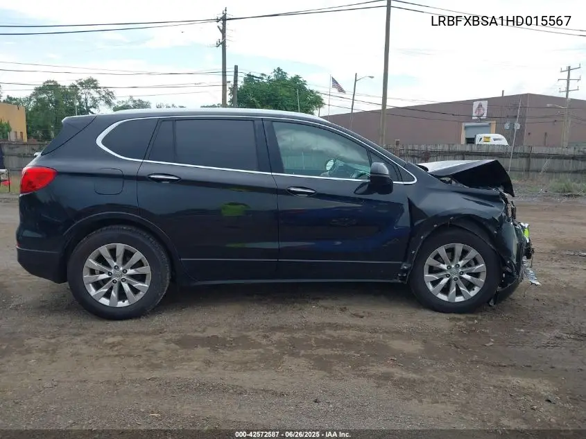 2017 Buick Envision Essence VIN: LRBFXBSA1HD015567 Lot: 42572587