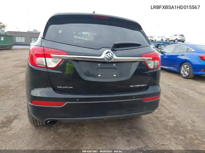 2017 Buick Envision Essence VIN: LRBFXBSA1HD015567 Lot: 42572587