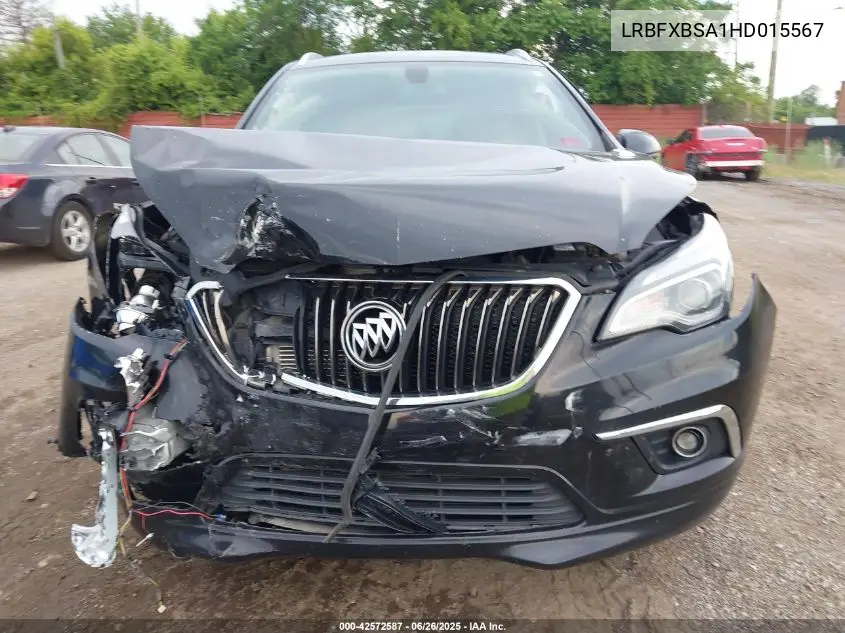 2017 Buick Envision Essence VIN: LRBFXBSA1HD015567 Lot: 42572587