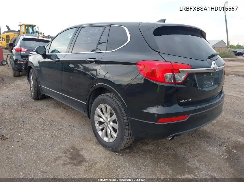 2017 Buick Envision Essence VIN: LRBFXBSA1HD015567 Lot: 42572587