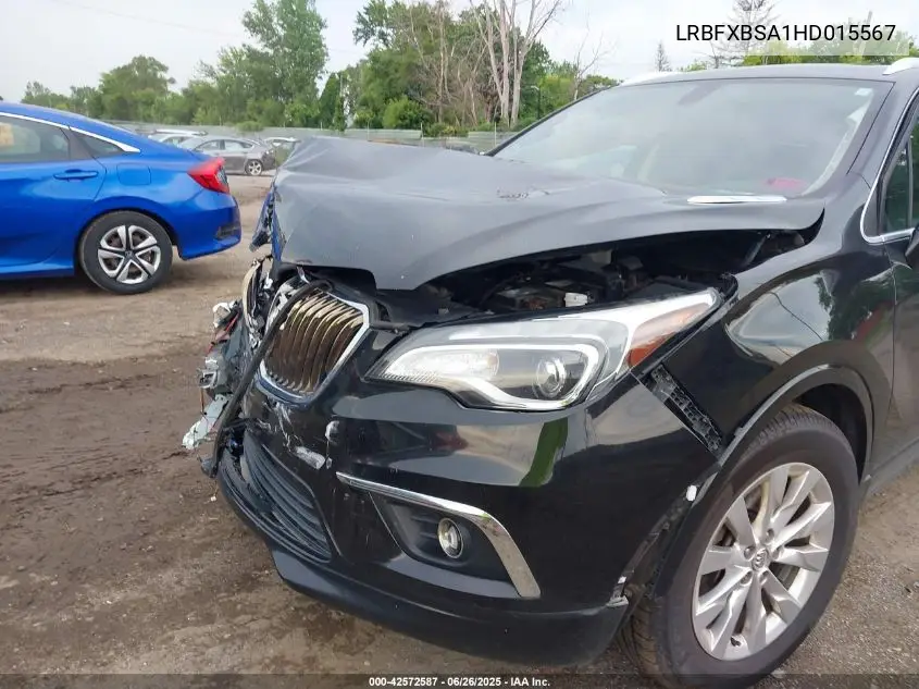 2017 Buick Envision Essence VIN: LRBFXBSA1HD015567 Lot: 42572587