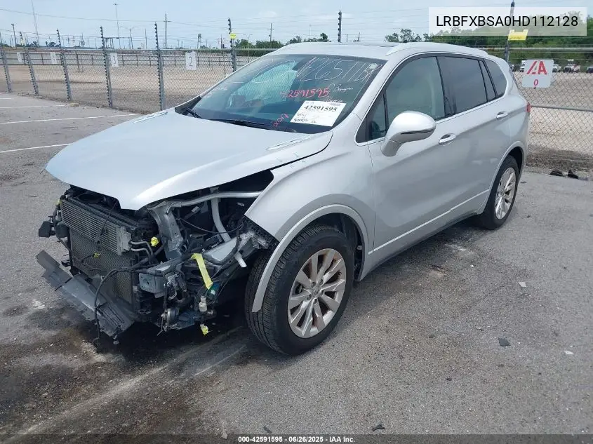 2017 Buick Envision Essence VIN: LRBFXBSA0HD112128 Lot: 42591595