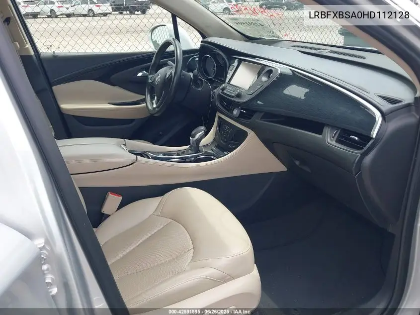 2017 Buick Envision Essence VIN: LRBFXBSA0HD112128 Lot: 42591595