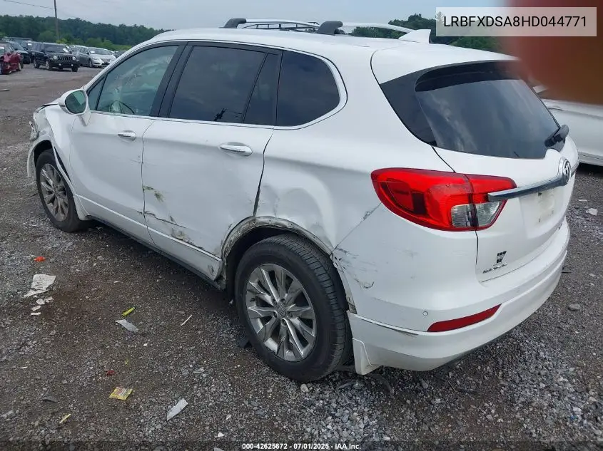 2017 Buick Envision Essence VIN: LRBFXDSA8HD044771 Lot: 42625672