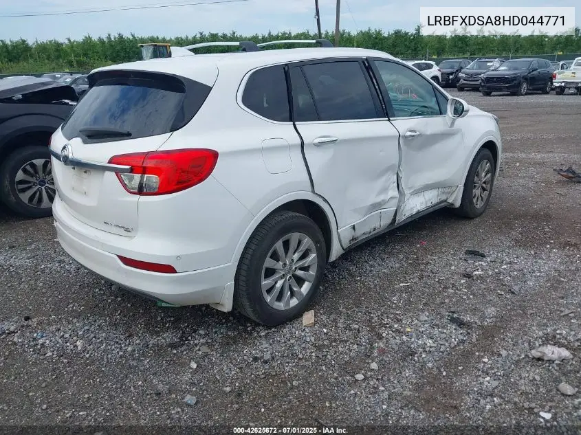 2017 Buick Envision Essence VIN: LRBFXDSA8HD044771 Lot: 42625672