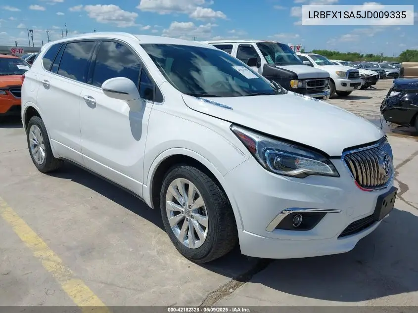 2018 Buick Envision Essence VIN: LRBFX1SA5JD009335 Lot: 42182328