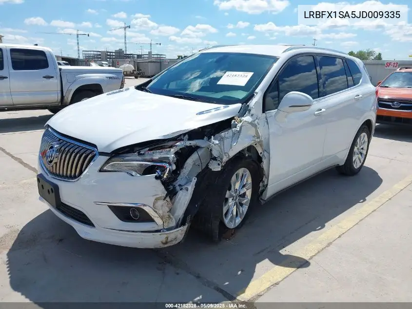 2018 Buick Envision Essence VIN: LRBFX1SA5JD009335 Lot: 42182328