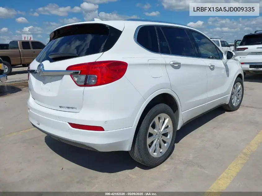 2018 Buick Envision Essence VIN: LRBFX1SA5JD009335 Lot: 42182328