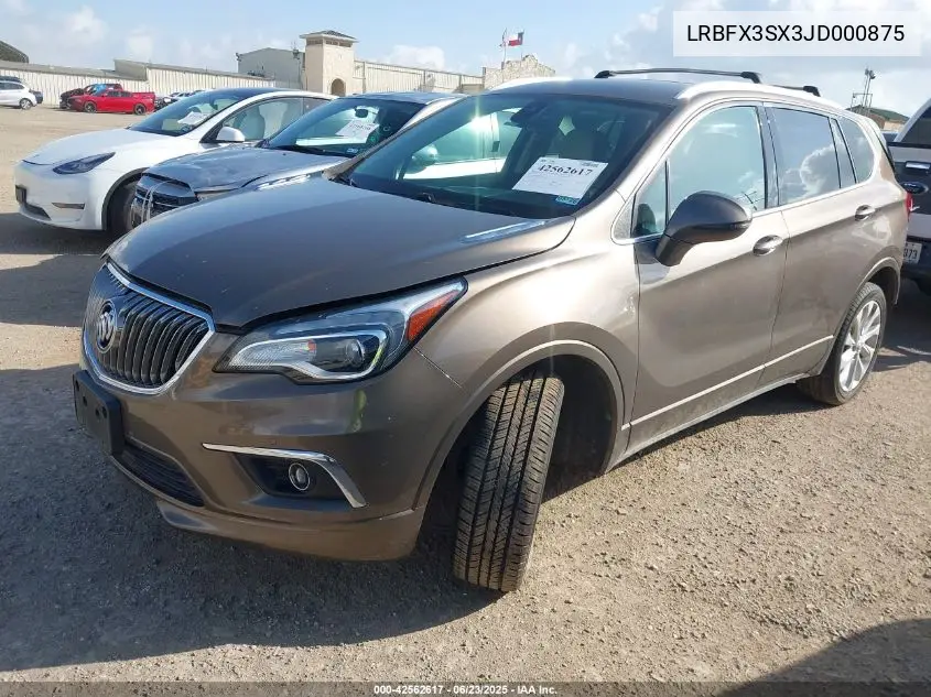 2018 Buick Envision Premium I VIN: LRBFX3SX3JD000875 Lot: 42562617