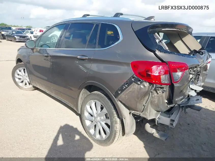 2018 Buick Envision Premium I VIN: LRBFX3SX3JD000875 Lot: 42562617