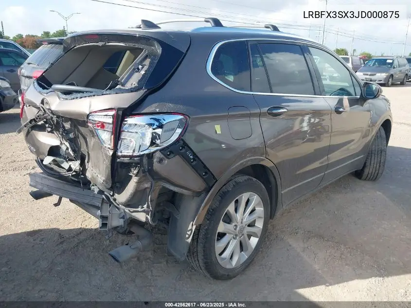 2018 Buick Envision Premium I VIN: LRBFX3SX3JD000875 Lot: 42562617