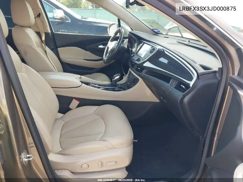 2018 Buick Envision Premium I VIN: LRBFX3SX3JD000875 Lot: 42562617