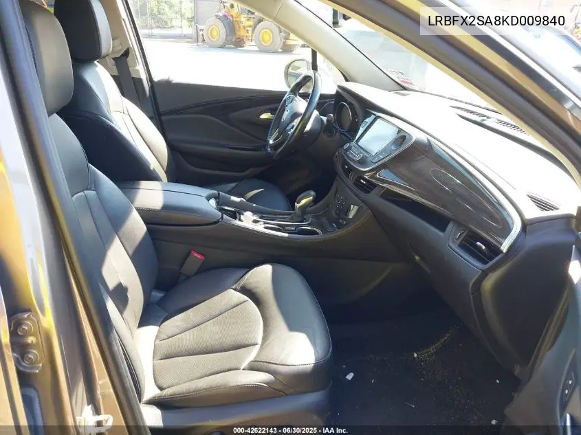 2019 Buick Envision Awd Essence VIN: LRBFX2SA8KD009840 Lot: 42622143