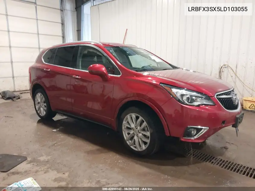 2020 Buick Envision Awd Premium I VIN: LRBFX3SX5LD103055 Lot: 42595143