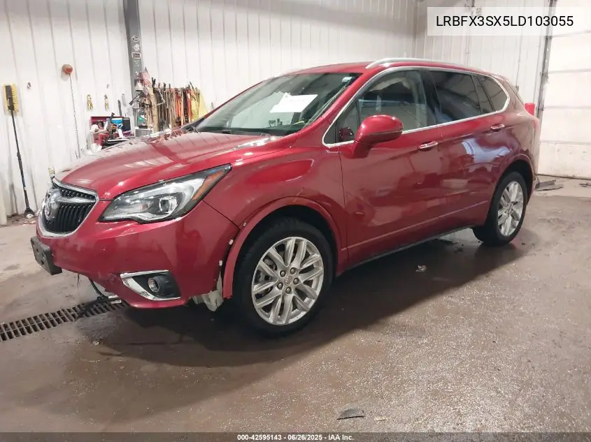 2020 Buick Envision Awd Premium I VIN: LRBFX3SX5LD103055 Lot: 42595143