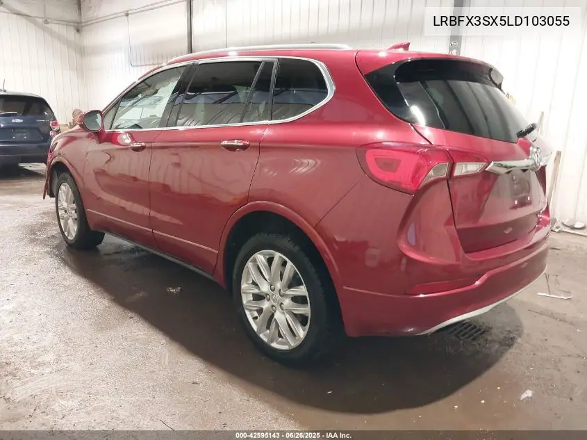 2020 Buick Envision Awd Premium I VIN: LRBFX3SX5LD103055 Lot: 42595143
