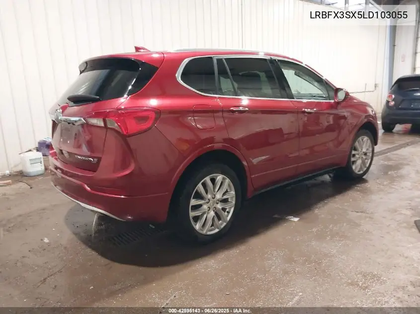 2020 Buick Envision Awd Premium I VIN: LRBFX3SX5LD103055 Lot: 42595143