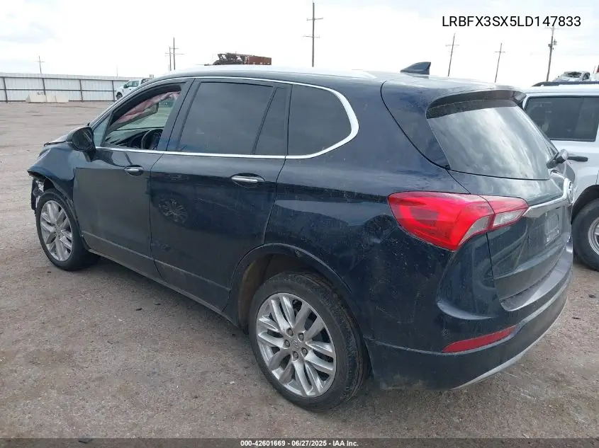 2020 Buick Envision Awd Premium I VIN: LRBFX3SX5LD147833 Lot: 42601669