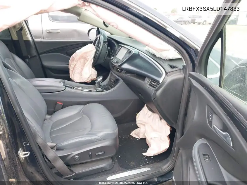 2020 Buick Envision Awd Premium I VIN: LRBFX3SX5LD147833 Lot: 42601669