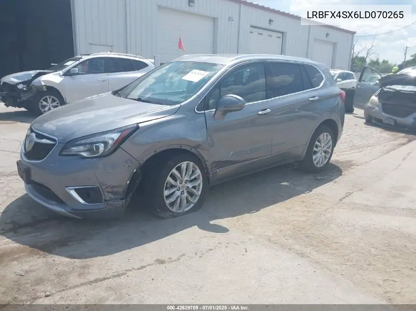 2020 Buick Envision Awd Premium Ii VIN: LRBFX4SX6LD070265 Lot: 42629709