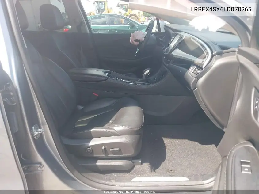 2020 Buick Envision Awd Premium Ii VIN: LRBFX4SX6LD070265 Lot: 42629709