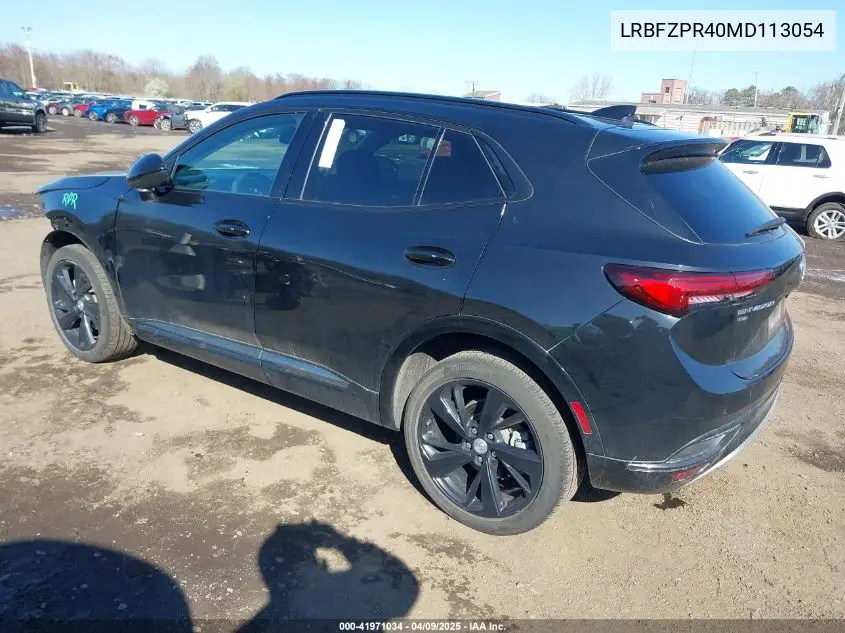 2021 Buick Envision Awd Essence VIN: LRBFZPR40MD113054 Lot: 41971034