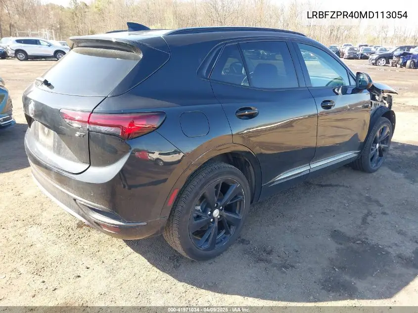 2021 Buick Envision Awd Essence VIN: LRBFZPR40MD113054 Lot: 41971034