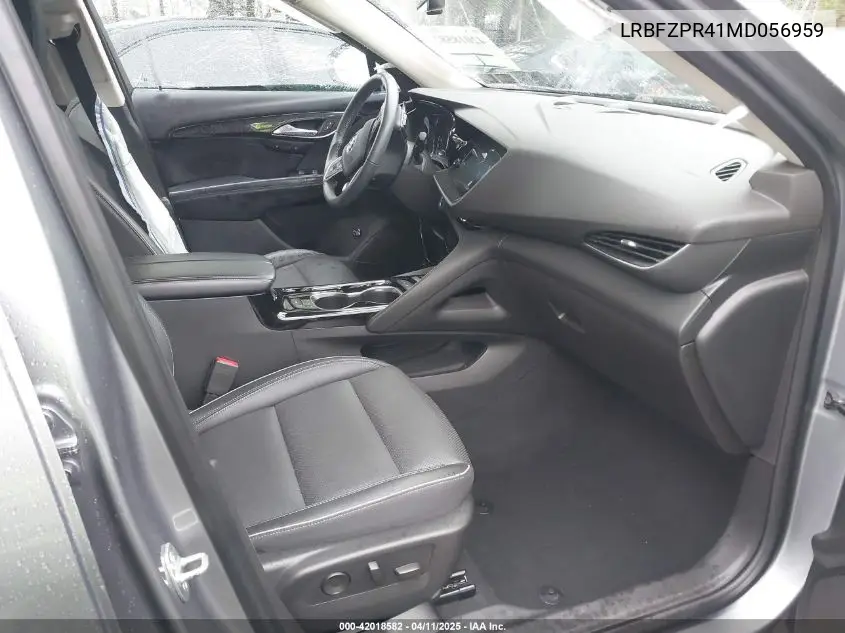 2021 Buick Envision Awd Essence VIN: LRBFZPR41MD056959 Lot: 42018582