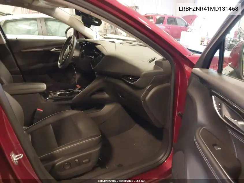 2021 Buick Envision Fwd Essence VIN: LRBFZNR41MD131468 Lot: 42627902