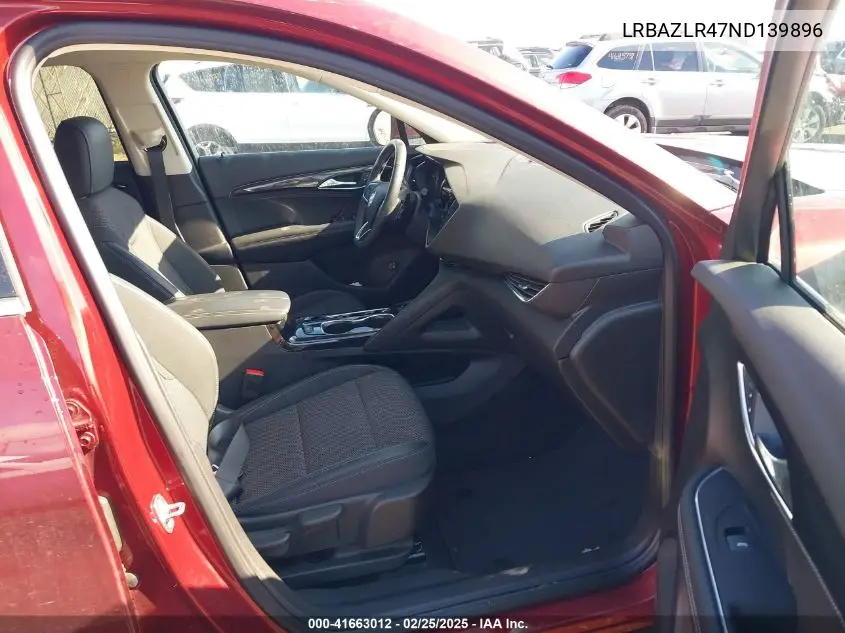 2022 Buick Envision Fwd Preferred VIN: LRBAZLR47ND139896 Lot: 41663012