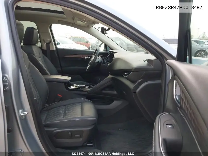 2023 Buick Envision Avenir VIN: LRBFZSR47PD018482 Lot: 12333474