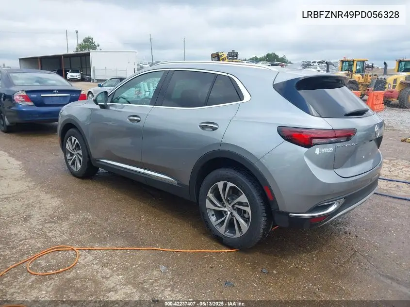 2023 Buick Envision Essence Fwd VIN: LRBFZNR49PD056328 Lot: 42237407