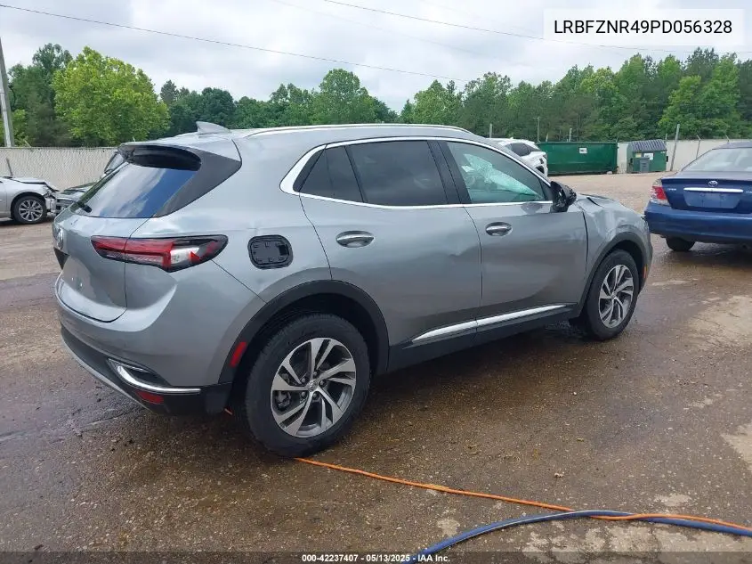 2023 Buick Envision Essence Fwd VIN: LRBFZNR49PD056328 Lot: 42237407