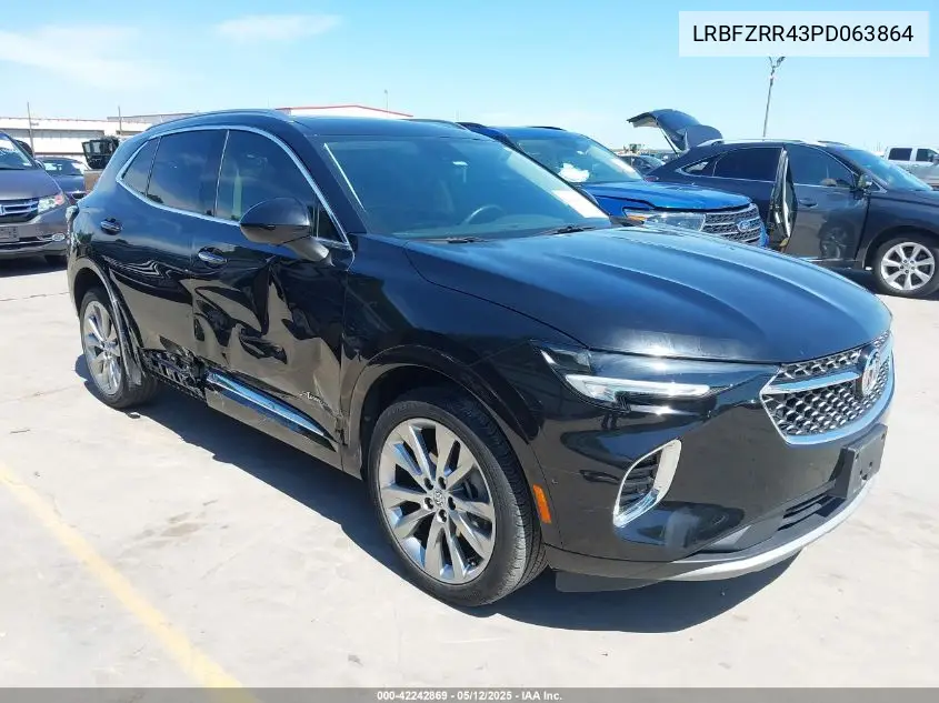 2023 Buick Envision Avenir Fwd VIN: LRBFZRR43PD063864 Lot: 42242869