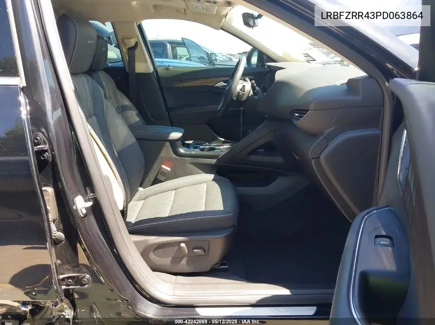 2023 Buick Envision Avenir Fwd VIN: LRBFZRR43PD063864 Lot: 42242869