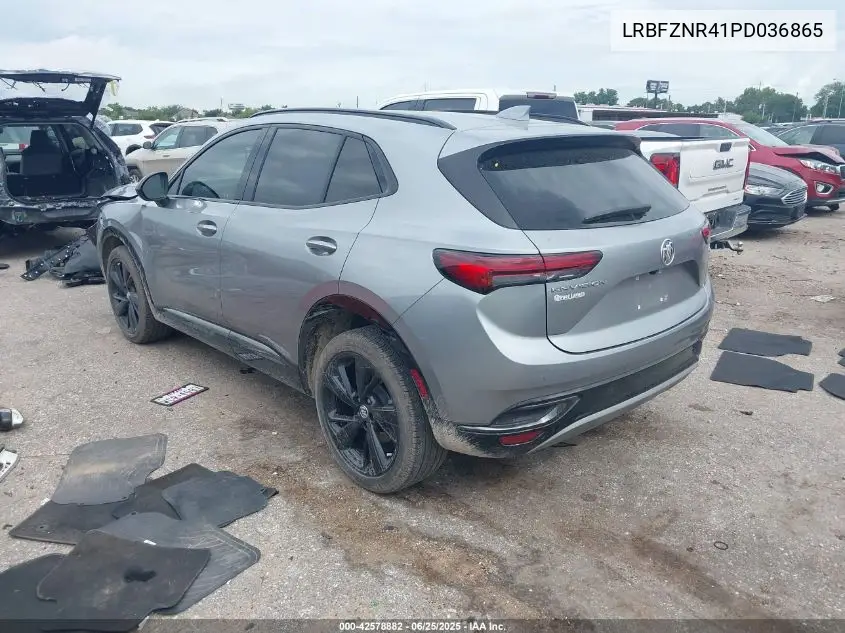 2023 Buick Envision Essence Fwd VIN: LRBFZNR41PD036865 Lot: 42578882
