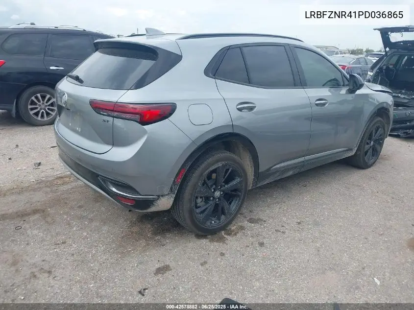 2023 Buick Envision Essence Fwd VIN: LRBFZNR41PD036865 Lot: 42578882