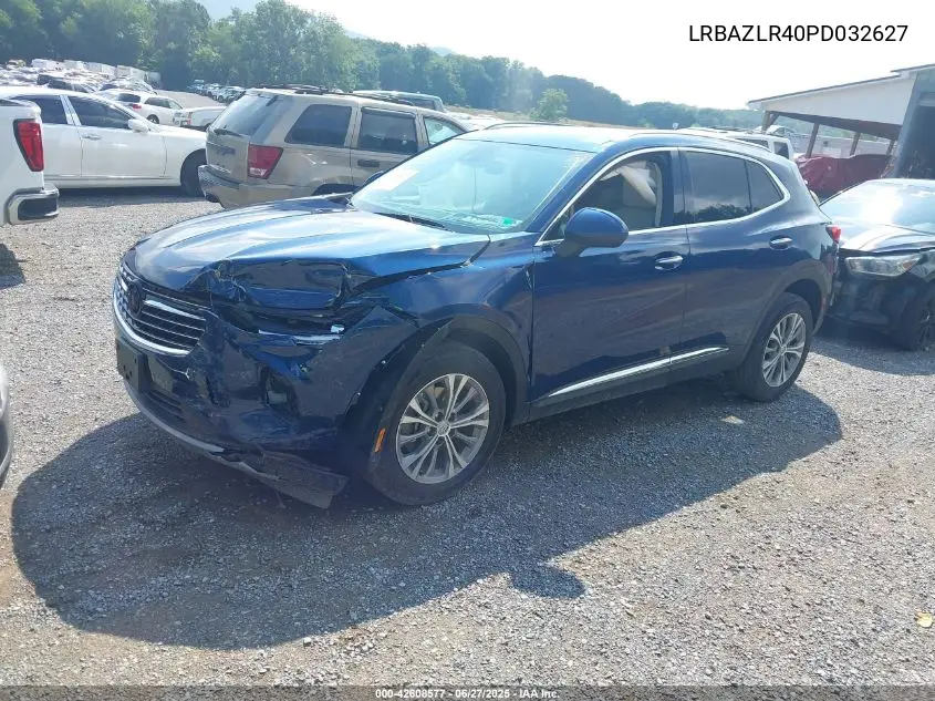2023 Buick Envision Preferred Fwd VIN: LRBAZLR40PD032627 Lot: 42608577