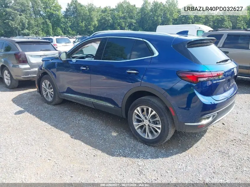 2023 Buick Envision Preferred Fwd VIN: LRBAZLR40PD032627 Lot: 42608577